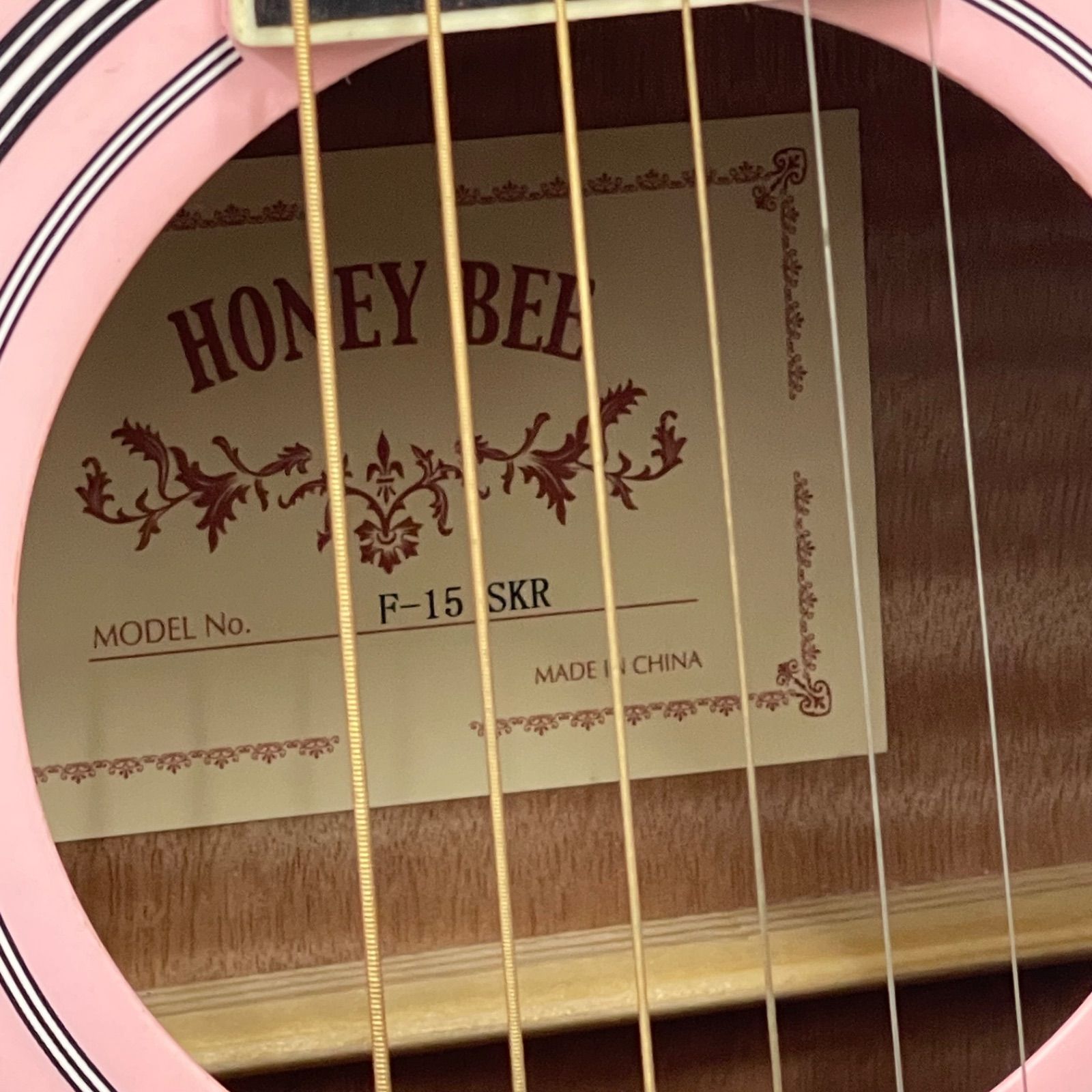 NPA】HONEY BEE ハニービー アコースティックギター F-15 SKR