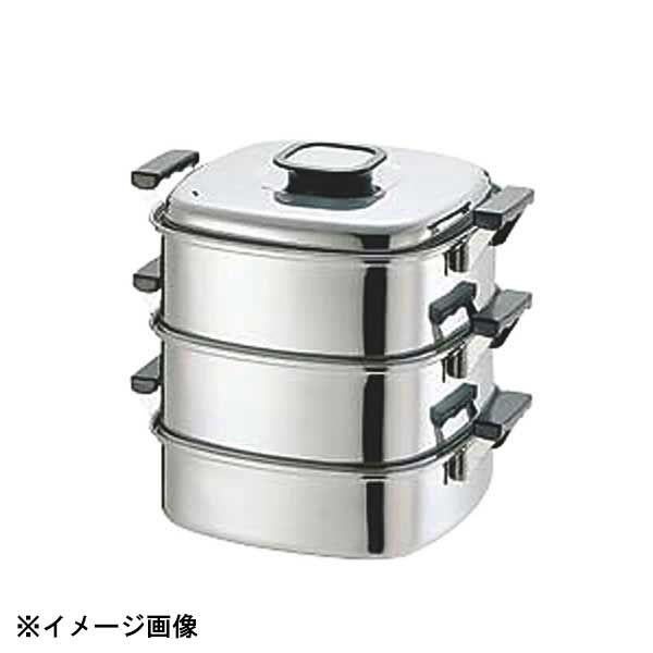 神子島製作所 桃印 18-0角型蒸器 3段29cm 新品神子島製作所 PE 18-0角蒸器 3段24cm 240×240 045035 神子島