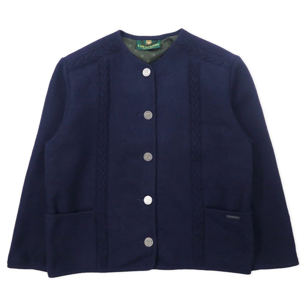 オーストリア製 GIESSWEIN  チロリアンジャケット GIESSWEIN オーストラリア製 チロリアンジャケット 40 ネイビー