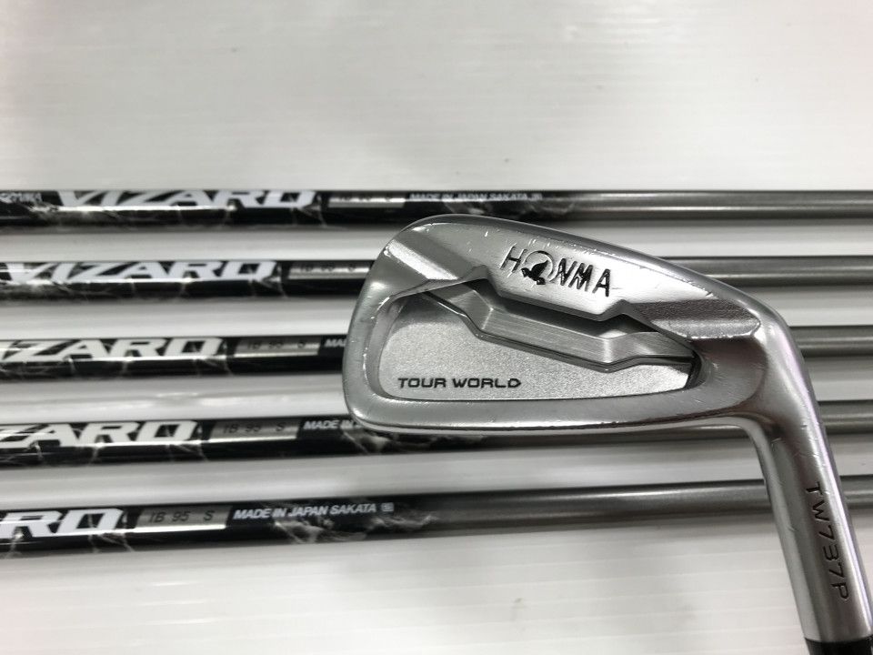 【即納】TOUR WORLD TW737P | S | VIZARD IB 95 | 中古 | アイアンセット | ホンマゴルフ