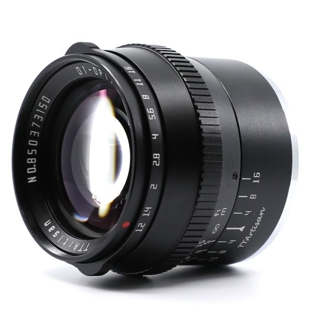 ＜ほぼ新品＞ TTArtisan 50mm f/1.2 C Xマウント 富士フイルムX レンズ 銘匠光学