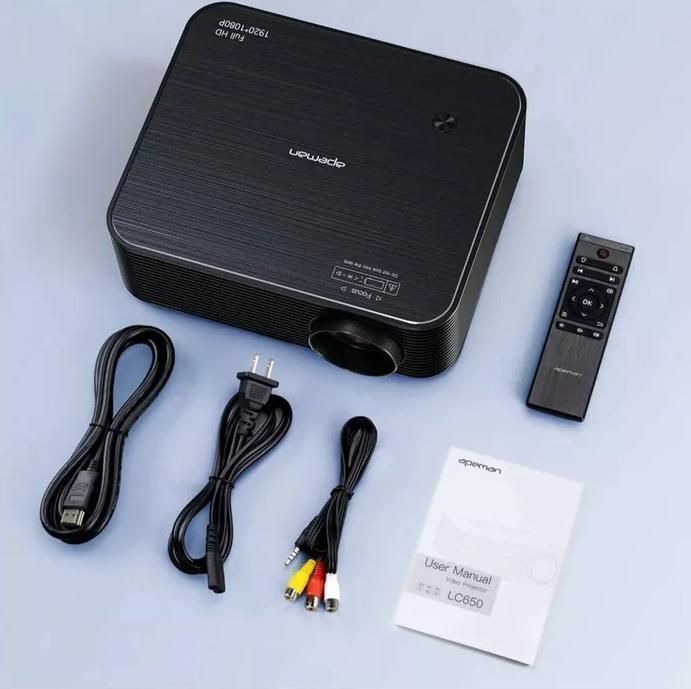 Apeman LC650 プロジェクター 3300円ジャンクフルHDプロジェクターで世界が変わったゾ【apeman