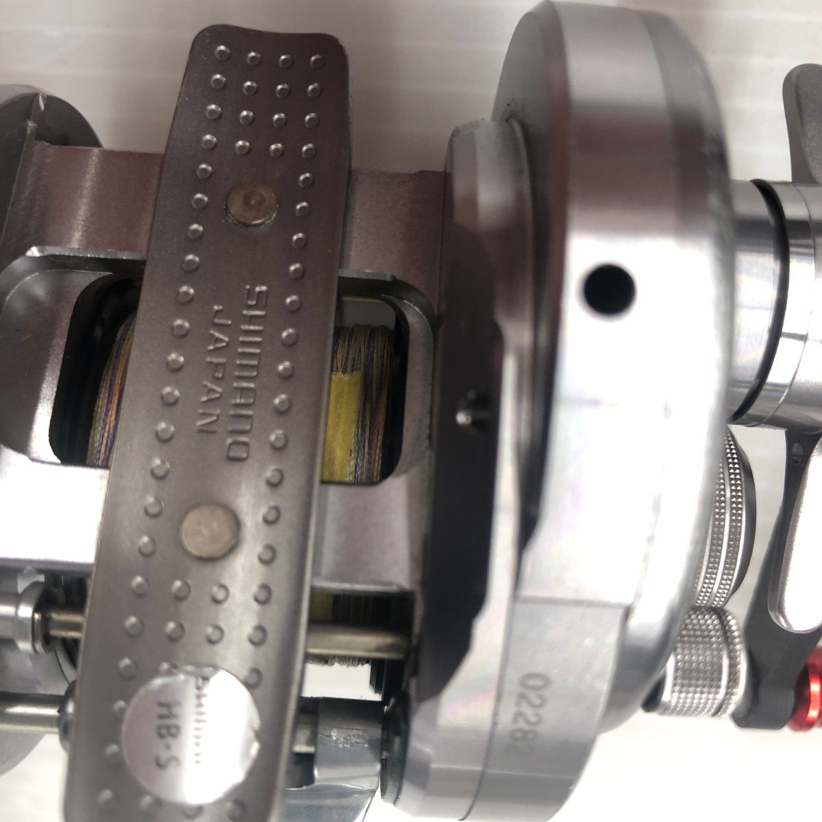 SHIMANO - σσ【中古】SHIMANO シマノ ベイトリール 09カルカッタコンクエスト 201DC キズ有 程度BC オフセットハンドル付き 02282 やや傷や汚れあり σσ SHIMANO シマノ ベイトリール 09カルカッタコンクエスト