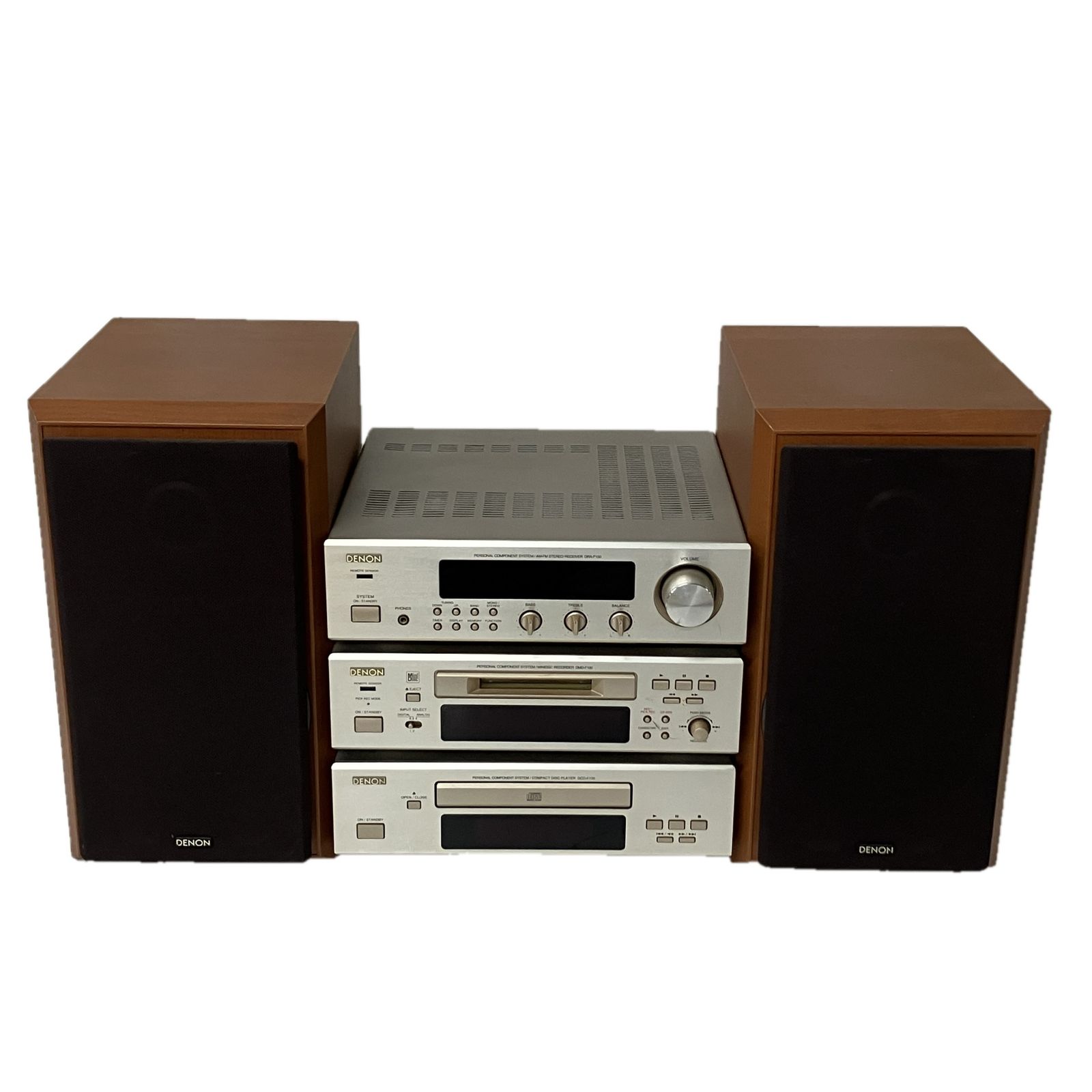 DENON デノン D-F100シリーズ システムコンポ DRA-F100 DCD-F100 DMD-F100 SC-F100 オーディオ ジャンク S10396580