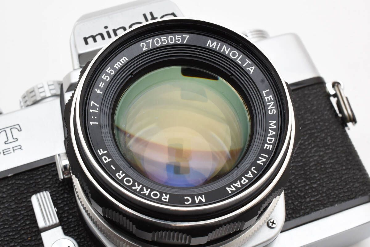 ☆美品・モルト交換済・露出計OK☆ ミノルタ Minolta SRT SUPER レンズ