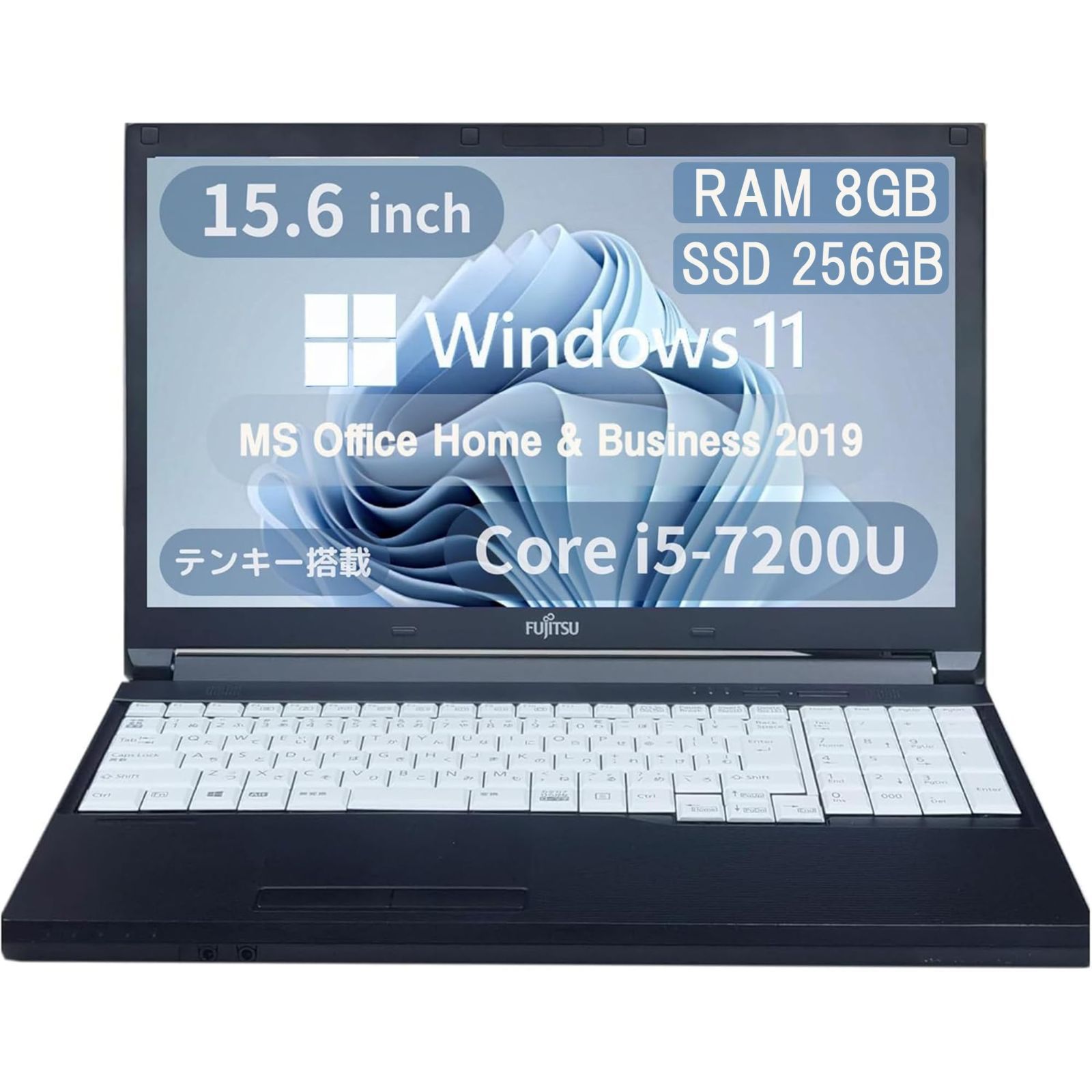 【特価商品】/ Core / / i5-7200U / 2019 / Hu0026B Office wajunのWIFI/Bluetooth/HDMI/DVD Pro/MS Win11 / 10キー 15.6型 8GB/256GB A577 ノートPC SSD 【整備