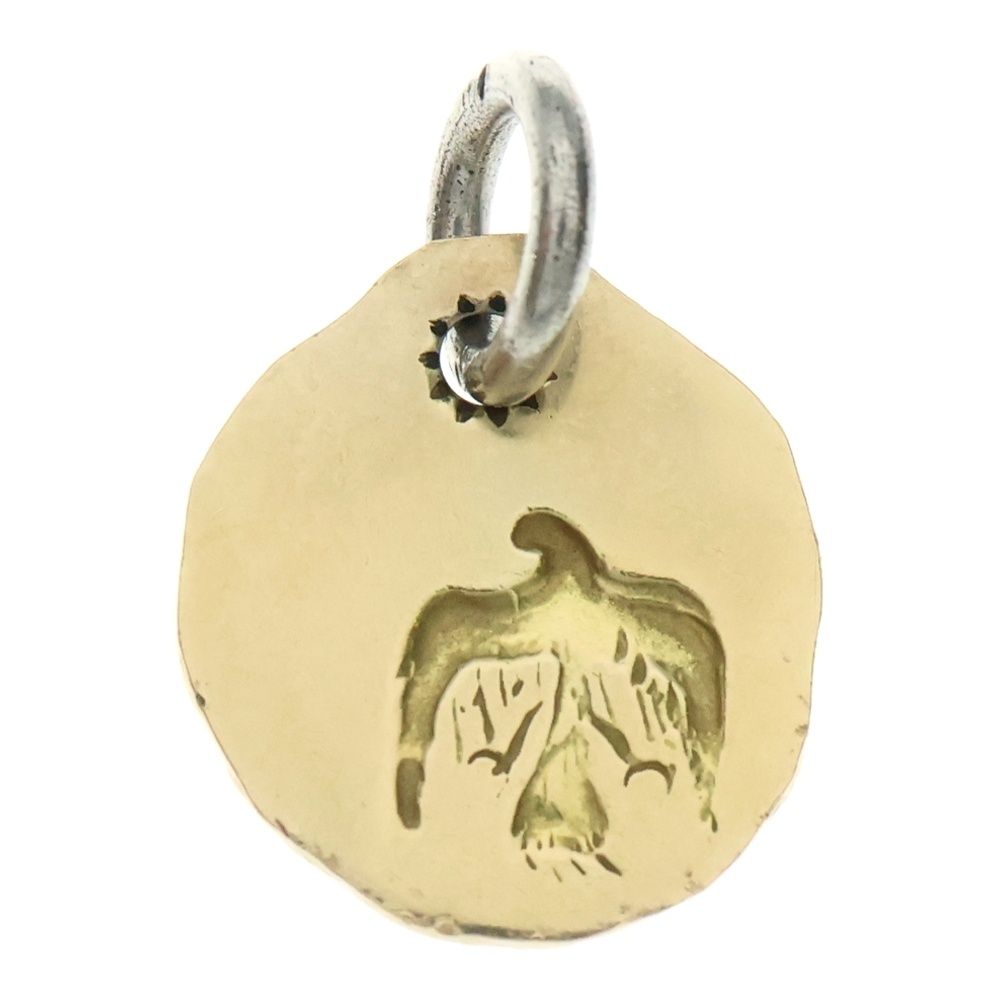 goro s ゴローズ 全金in太陽メタル大 ペンダントトップ ゴールド