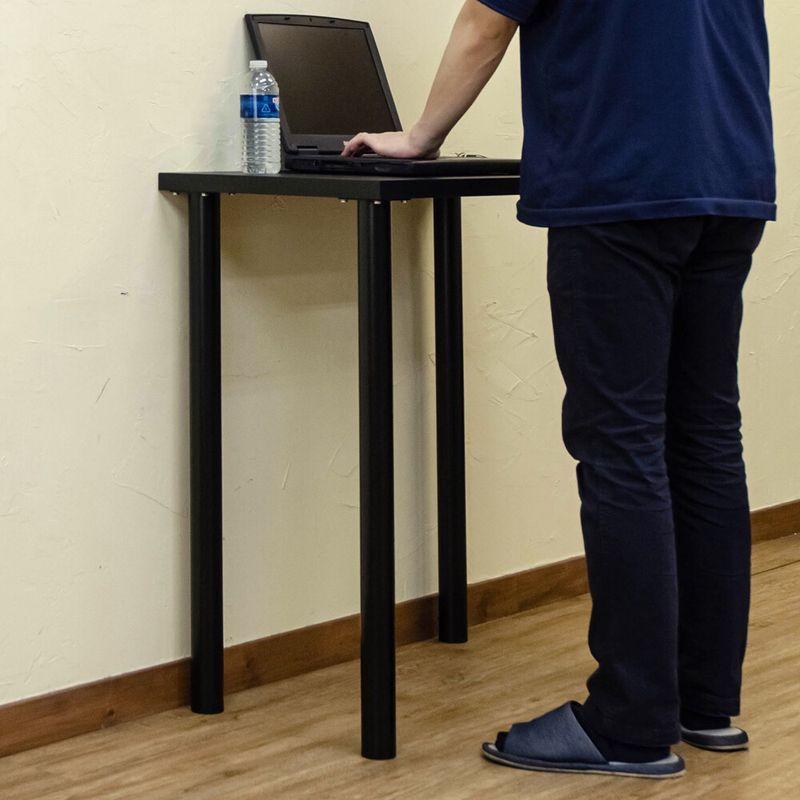 フリーバーテーブル 75x45 ショップ BK/WH サカベ