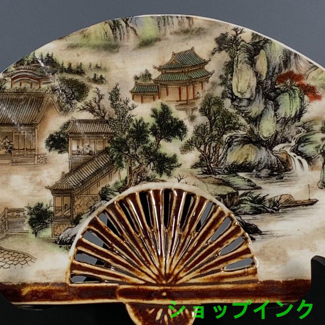 民国パステル花鳥文鎮(一対)  書道具 文房具 現代工芸品 美術品 置物 民国パステル花鳥文鎮(一対) 書道具 文房具 現代工芸品 美術品