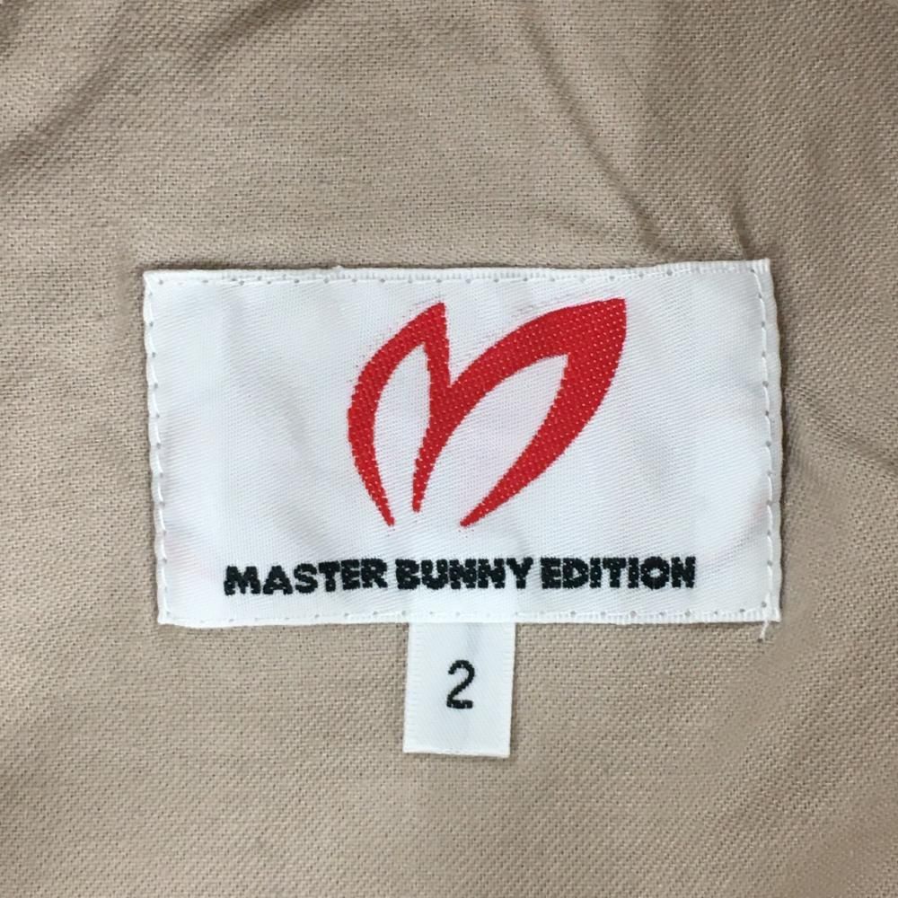 マスターバニー スカート ベージュ×白 ボーダー レディース 2(L