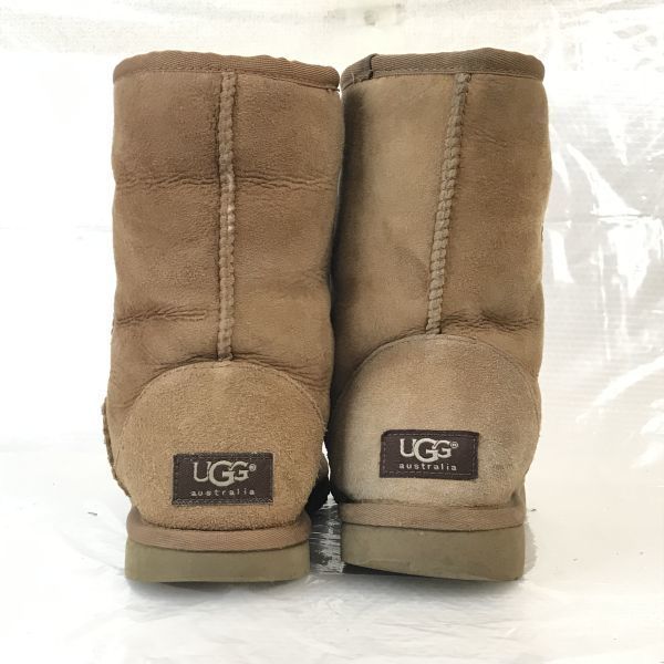UGG/アグ☆本革/ムートンブーツ【W6/23.0/ベージュ/beige】Shoes◇WB92