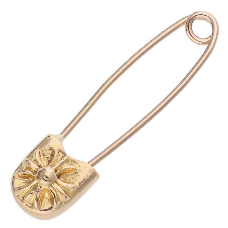 クロムハーツ 22 K SAFETY PIN S ネックレストップ メンズ