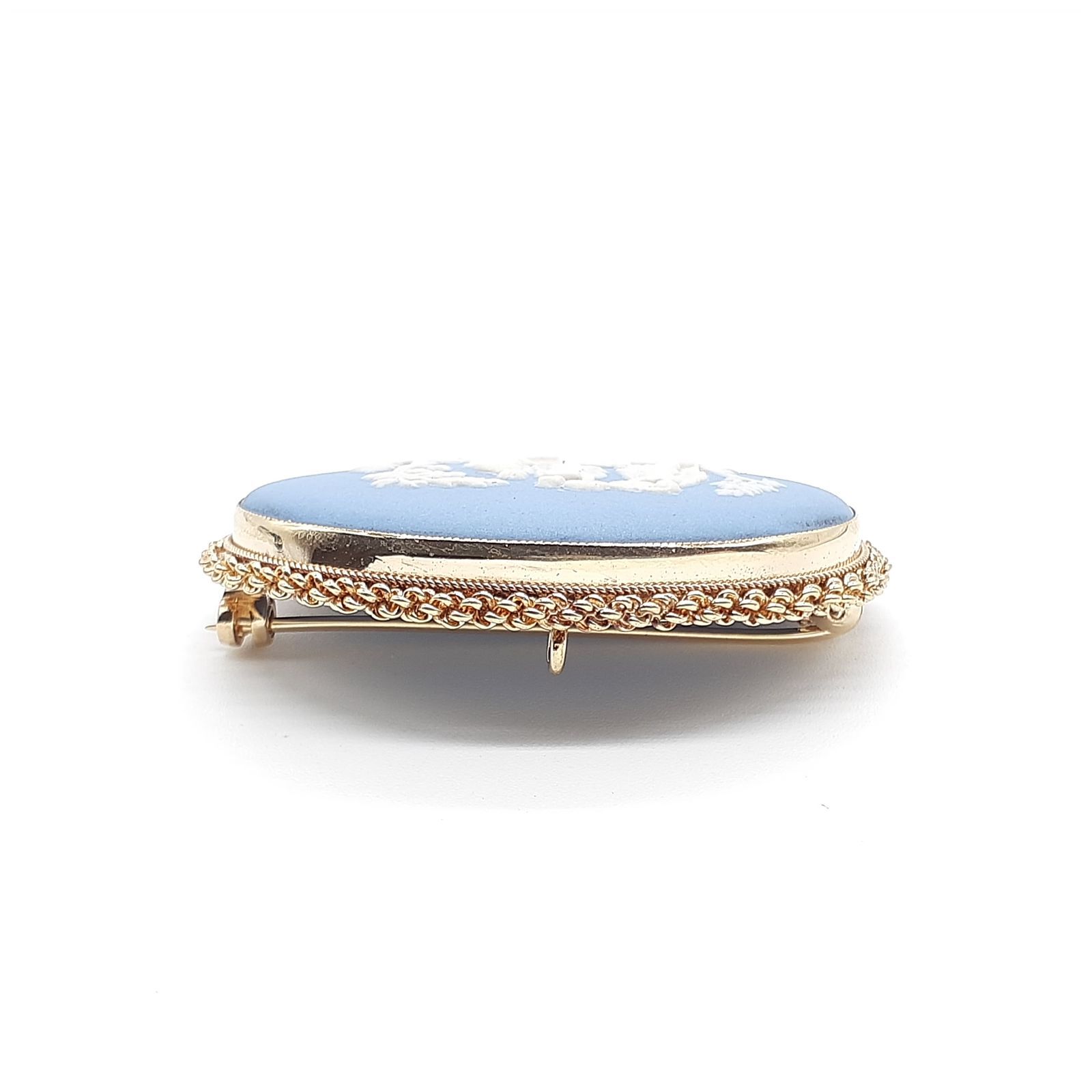 WEDGWOOD ウェッジウッド ブローチ K9 375 1984年 BIRMINGHAM