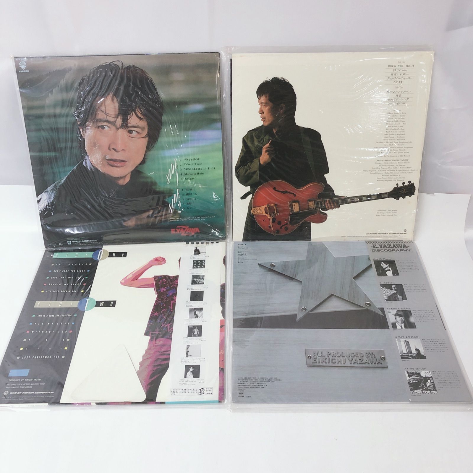 矢沢永吉 レコードまとめ LP8枚 EP5枚 - メルカリ