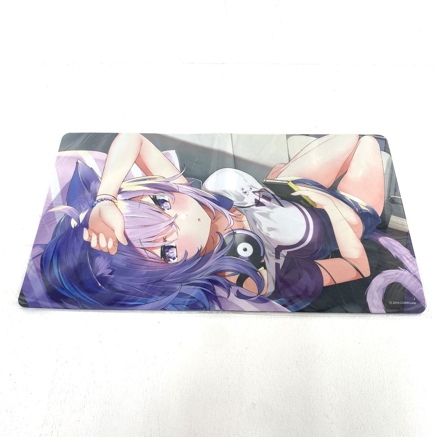 ☆加古川物流】【中古・未開封品】猫又おかゆ ラバーマット 活動