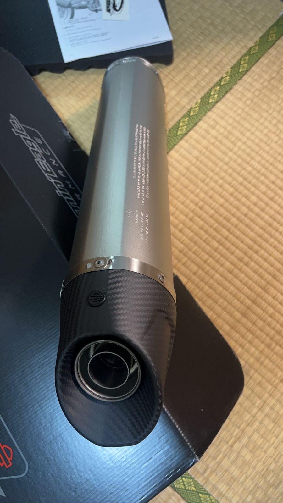 ハーレー純正 スクリーミンイーグルストリートキャノン マフラー Pan