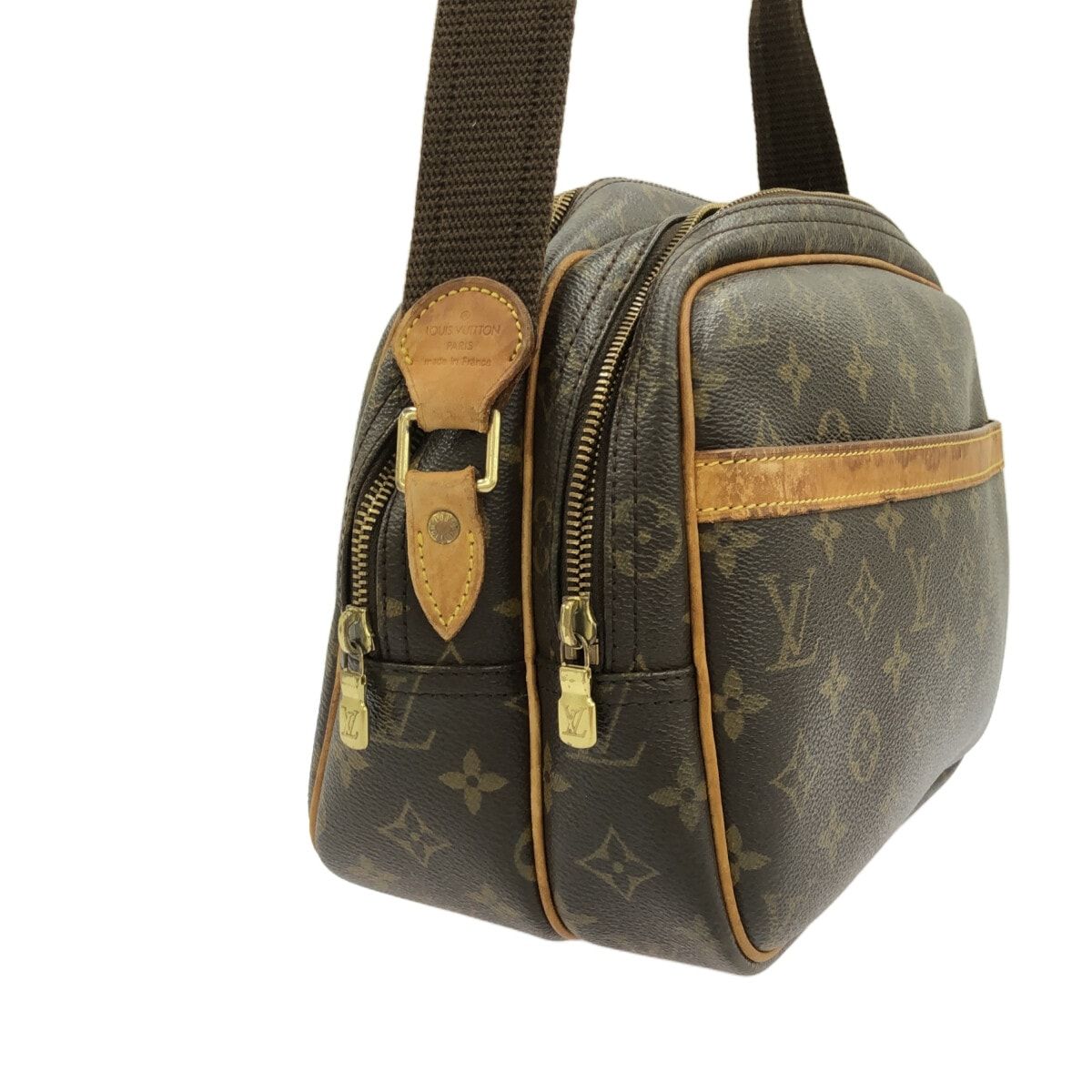 LOUIS VUITTON(ルイヴィトン) ショルダーバッグ モノグラム リポーターPM M45254 - モノグラム・キャンバス、ヌメ革 - メルカリ