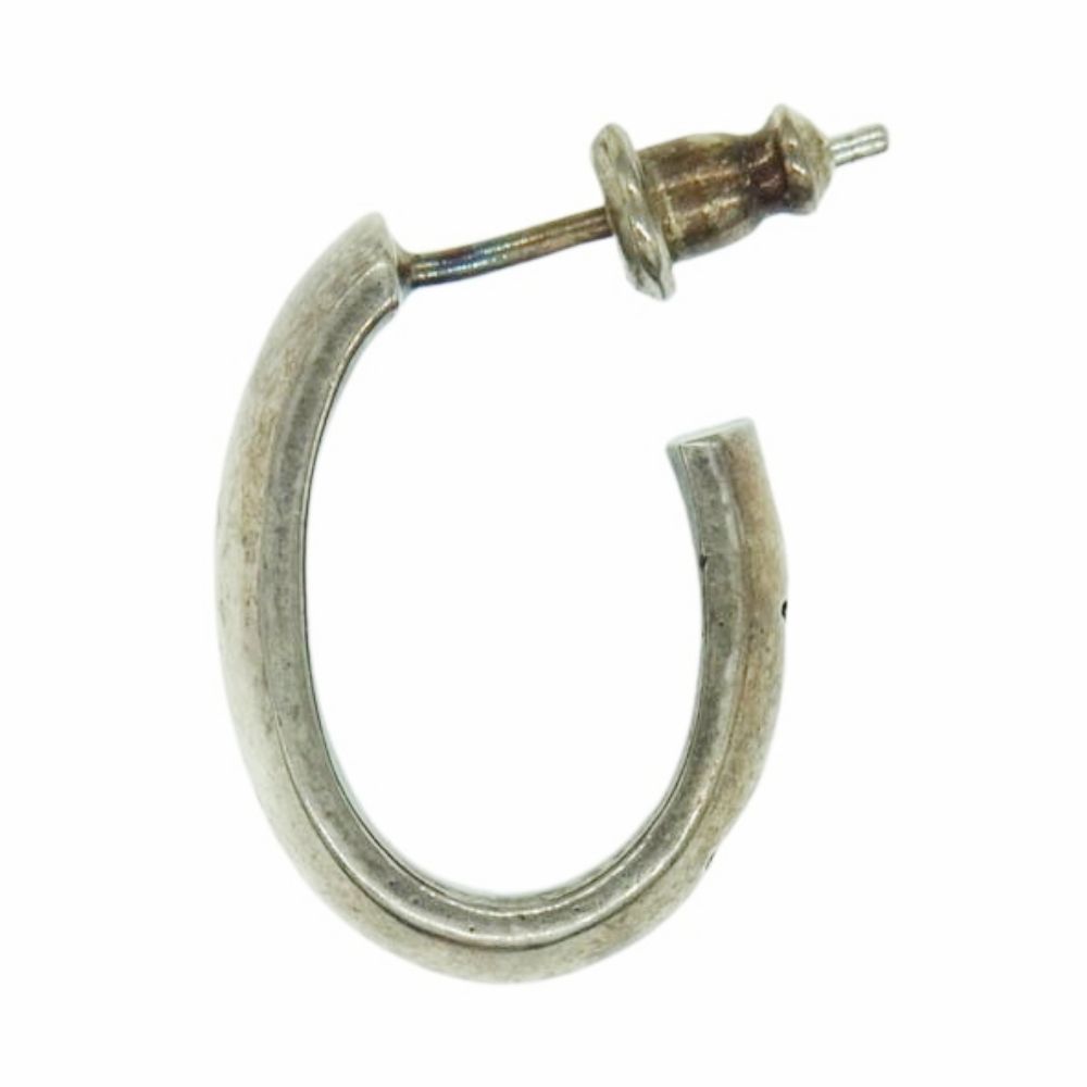 両耳　シルバー925 3.5×21mm フープピアス　501サイズ同 PLACEBO 501 (SV) | CAREERING - キャリアリング公式オンライン