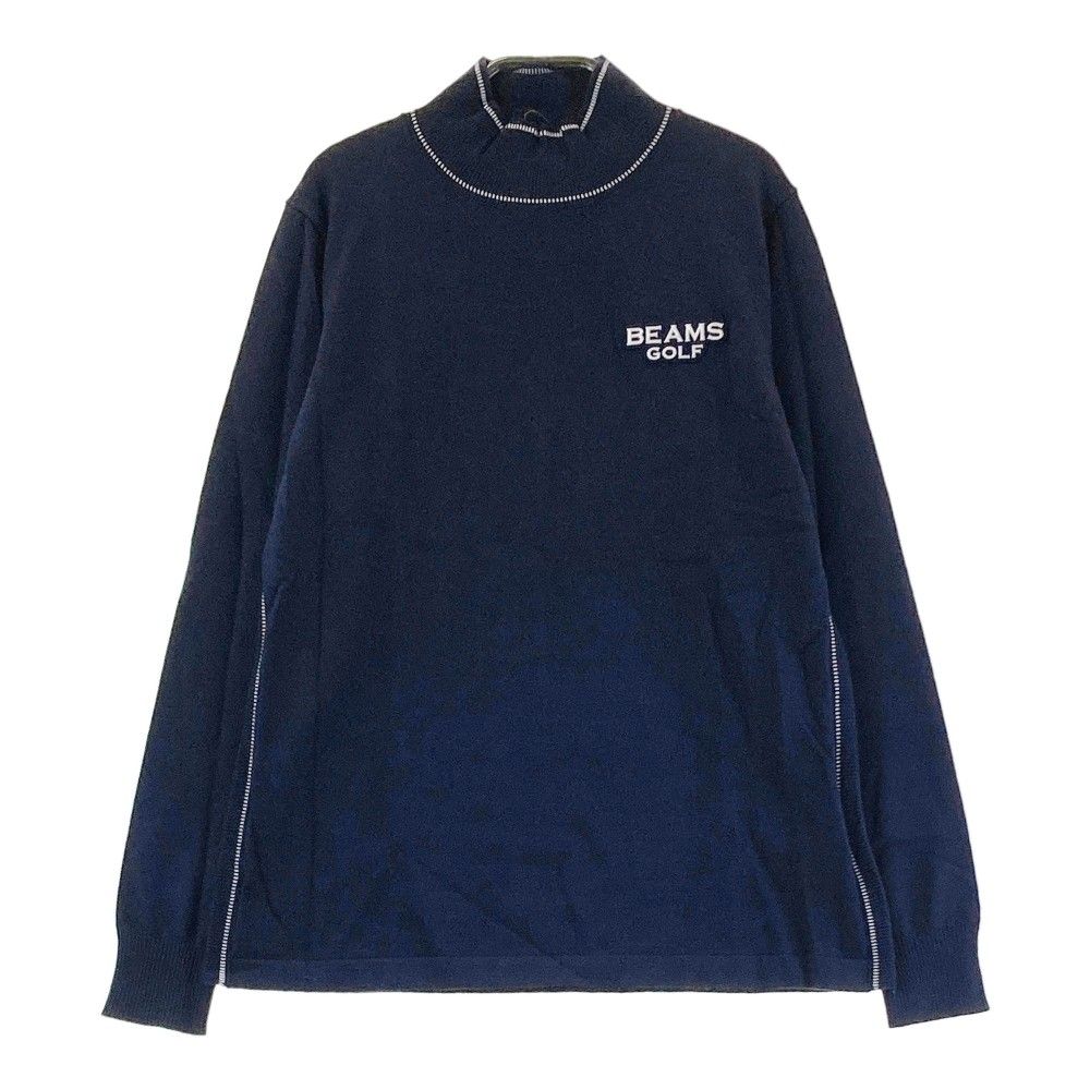 BeamsGolf ネイビー ハイネックセーター L BeamsGolf ネイビー ハイネックセーター L ネイビー BeamsGolf