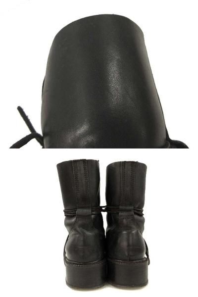 ダークビッケンバーグ DIRK BIKKEMBERGS ブーツ Black Lace