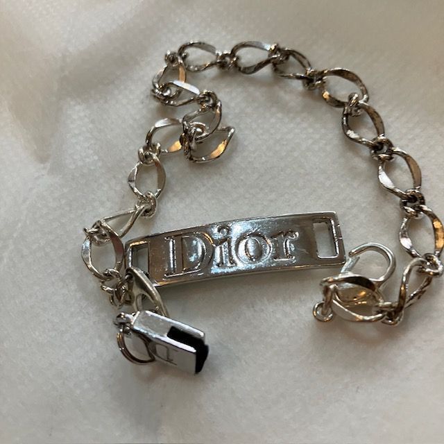 カタログギフトも！ クリスチャンディオール シルバー（銀色 ブレスレット Dior アクセサリー
