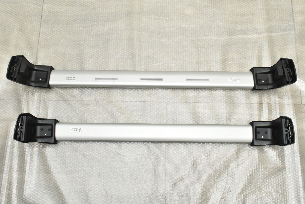 ベンツ W213 Eクラス セダン用 純正 ベース ルーフ キャリア ルーフレール 2本 品番 A2138900963 現状販売 鍵付属無し BRIGHTFACE_UK