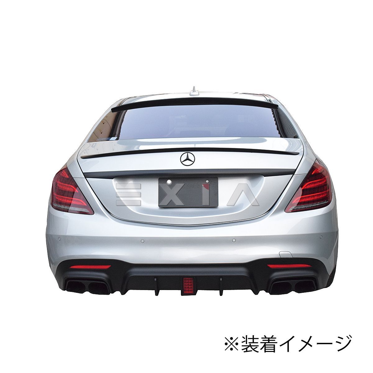 MercedesBenz メルセデスベンツ W222 Sクラス リア ディフューザー マフラーカッター ストップランプ 後期AMG S63 S65バンパー  エアロ カスタムパーツ - メルカリ