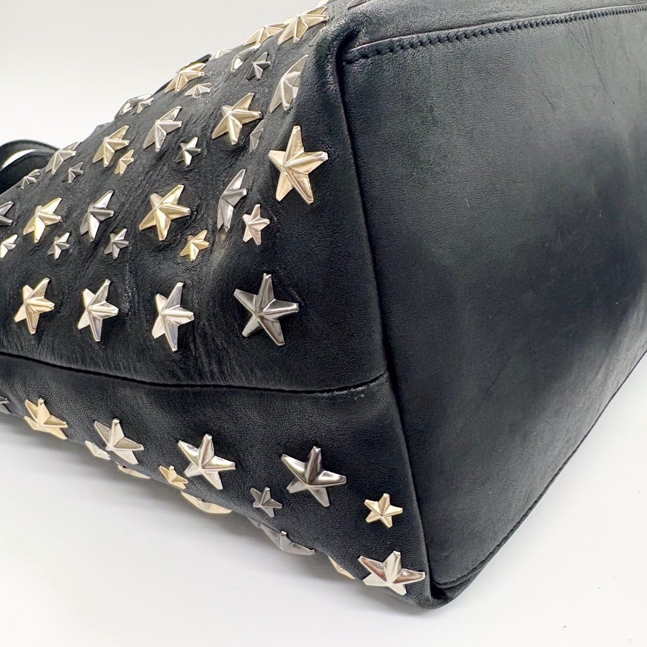 ジミーチュウ JIMMY CHOO 極美品 レザー バッグ ショルダー