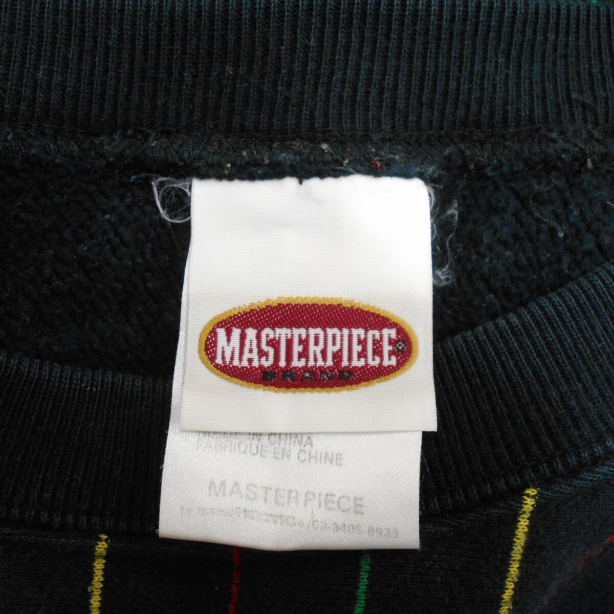 MASTERPIECE マスターピース 00S ラスタカラー ストライプ スウェット