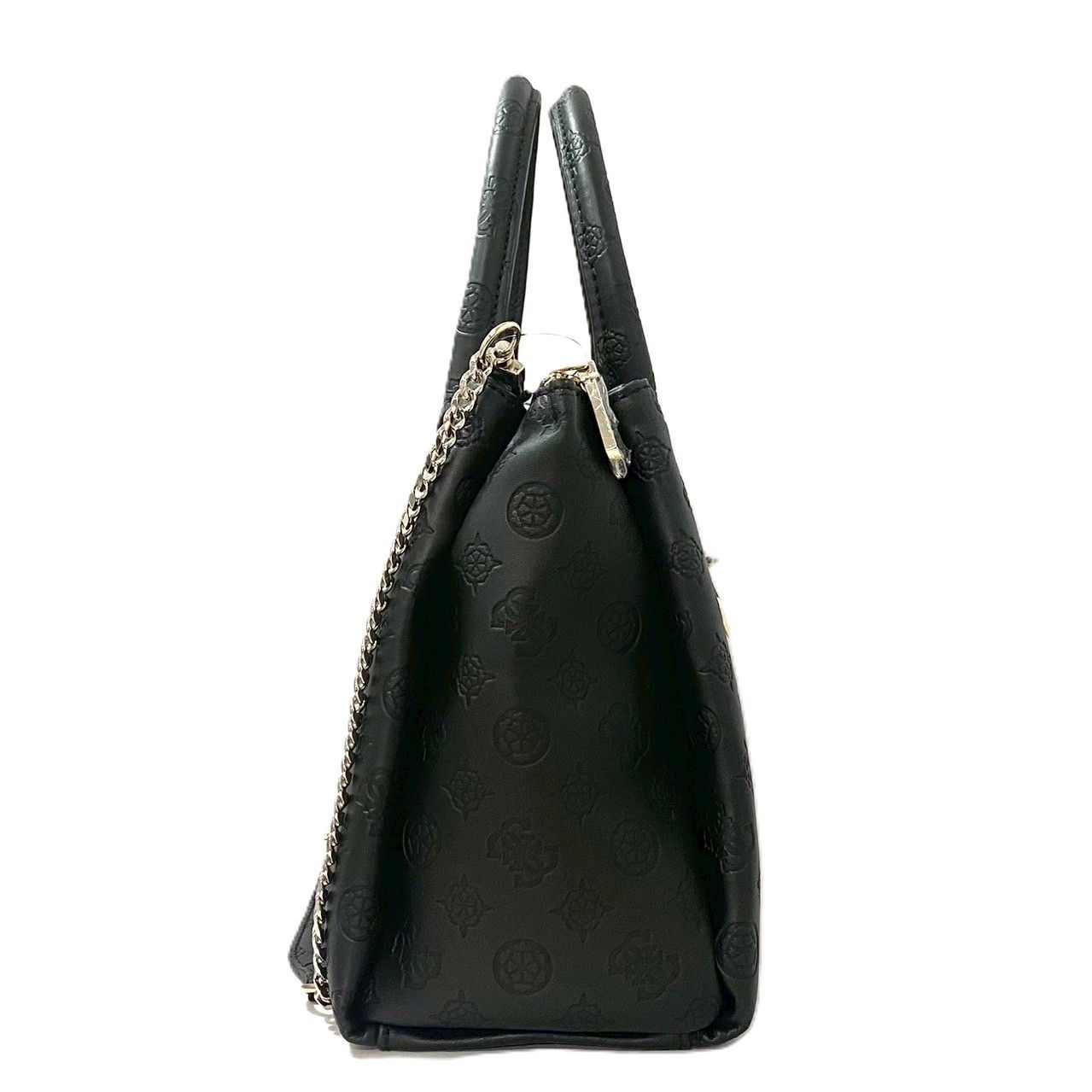 GUESS】2Way バッグ レザー ブラック/黒 モノグラム グラム SG739807 