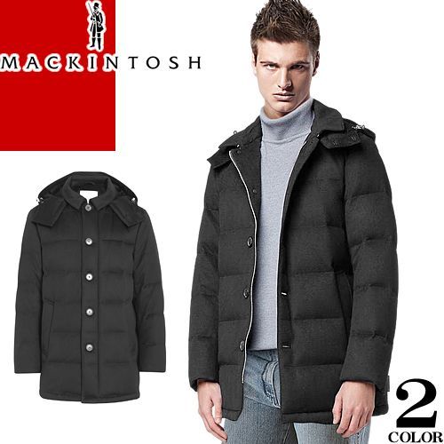 マッキントッシュ MACKINTOSH ダウン ウール ダウンジャケット ダウンコート メンズ ブランド 防水 防寒 大きいサイズ ビジネス 黒  ブラック GD-001 - メルカリ