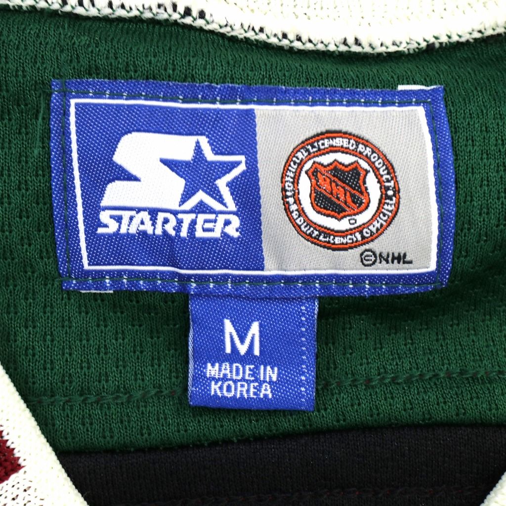 STARTER アリゾナ・コヨーテズ NHL ゲームシャツ 古着 ブラック L-