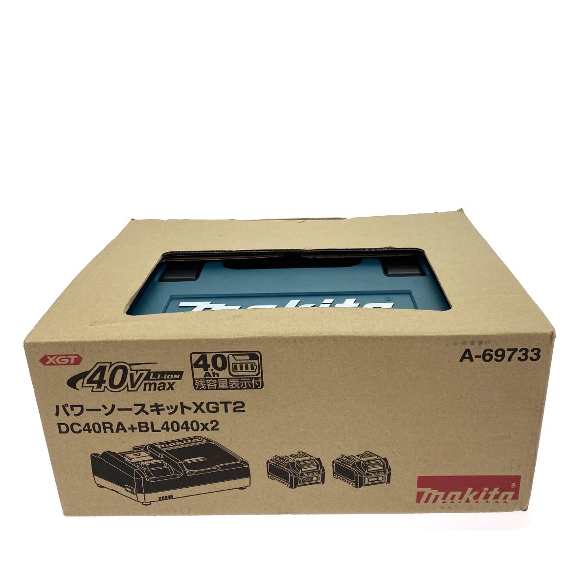 MAKITA マキタ 40Vmax パワーソースキットXGT2 A-69733 DC40RA+BL4040 