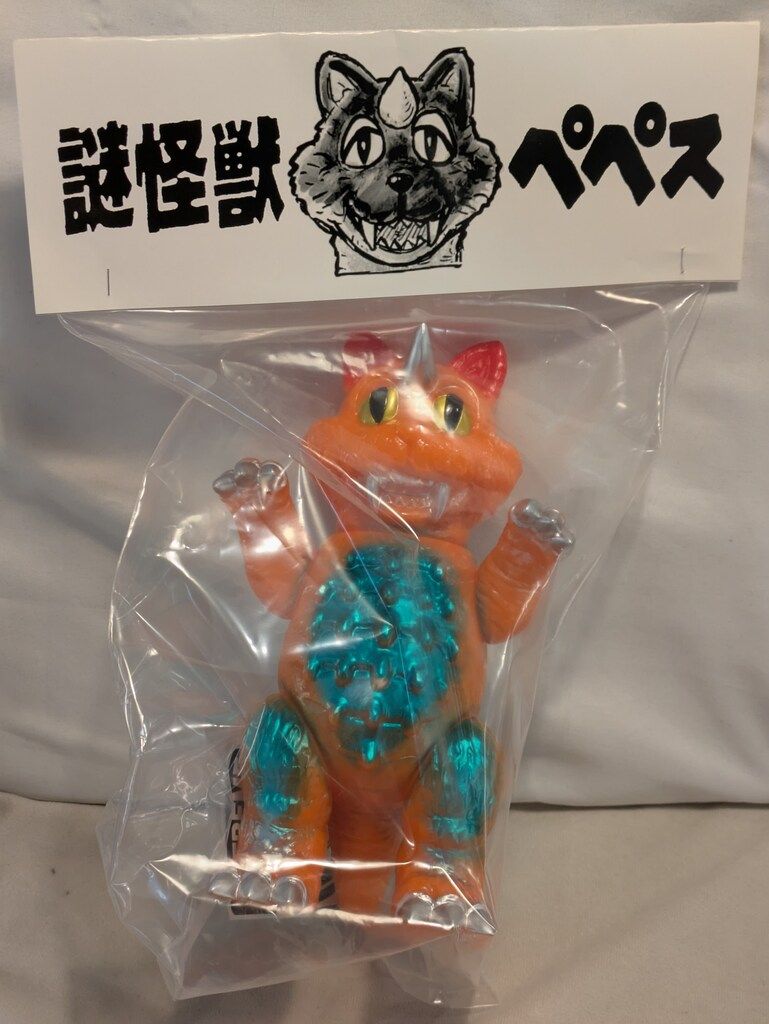 TRASH GOODZ PES 謎怪獣ペペス 1期 オレンジ成型