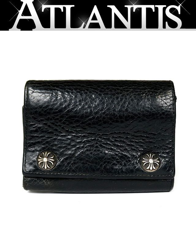 CHROME HEARTS 銀座店 クロムハーツ クロスボタン 3フォールド