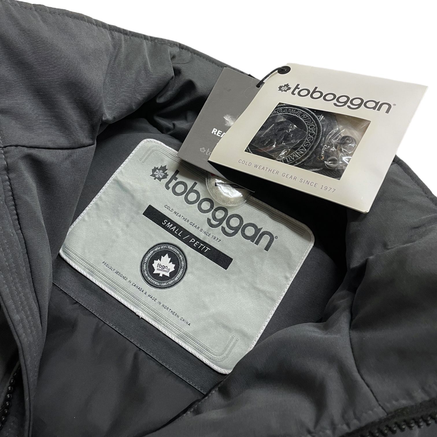 未使用品】toboggan CANADA トボガンカナダ ダウンジャケット ショート 