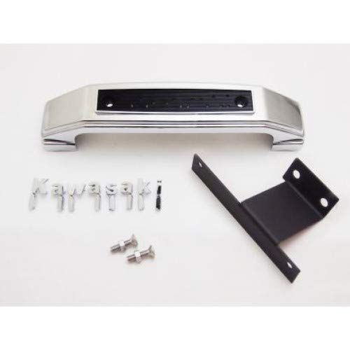 メッキ_kawasaki 小文字 ドレミコレクション フォークカバーエンブレム Z900RS メッキ kawasaki 小文字 35086