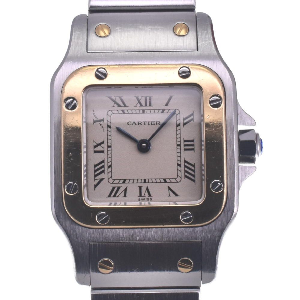 カルティエ CARTIER W20012C4 サントスガルベ SM ヴィンテージ SS/K18