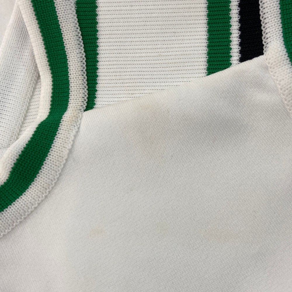 サイズ：36 ARCHIVIO アルチビオ ニットベスト ストライプ柄 ホワイト