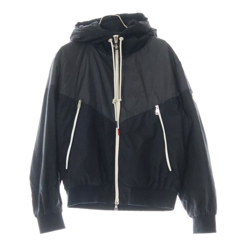 【MONCLER】 モンクレール ロゴ パッチ ジップアップ ジャケット 関税送料込【MONCLER】ロゴ パッチ ジップアップ ジャケット