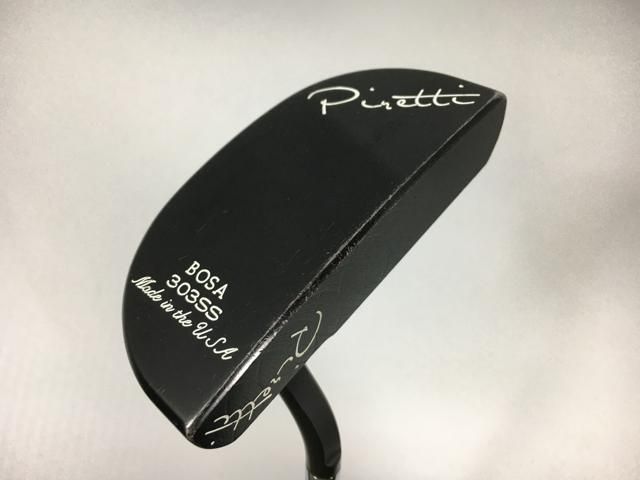 ゴルフクラブ Piretti ピレッティ BOSA ミッドナイトブラック パター 2021 オリジナルスチール パター 14日間返品OK
