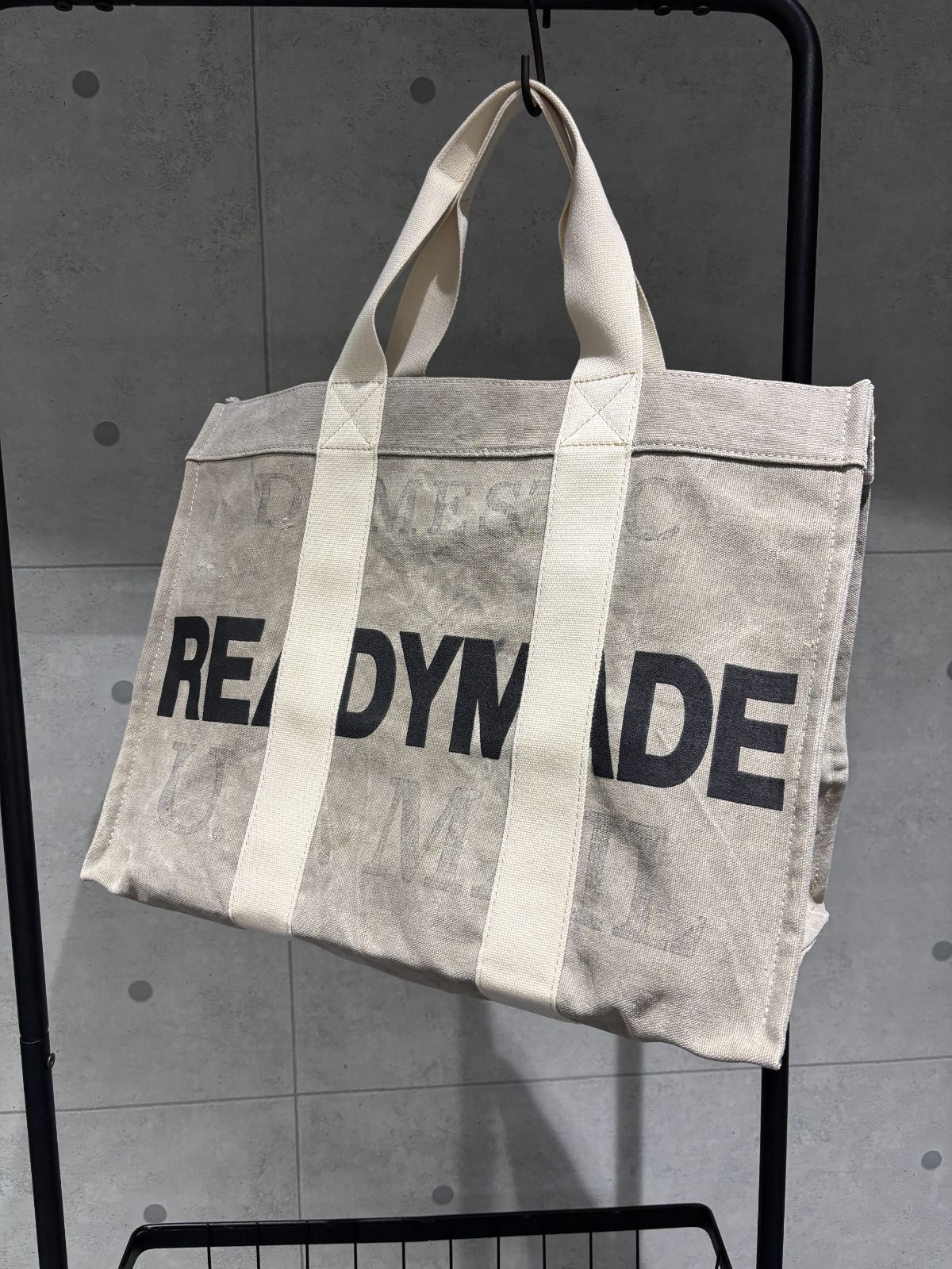 READYMAD トートバッグ ラージ READYMADE EASY TOTE BAG LARGE (KHAKI