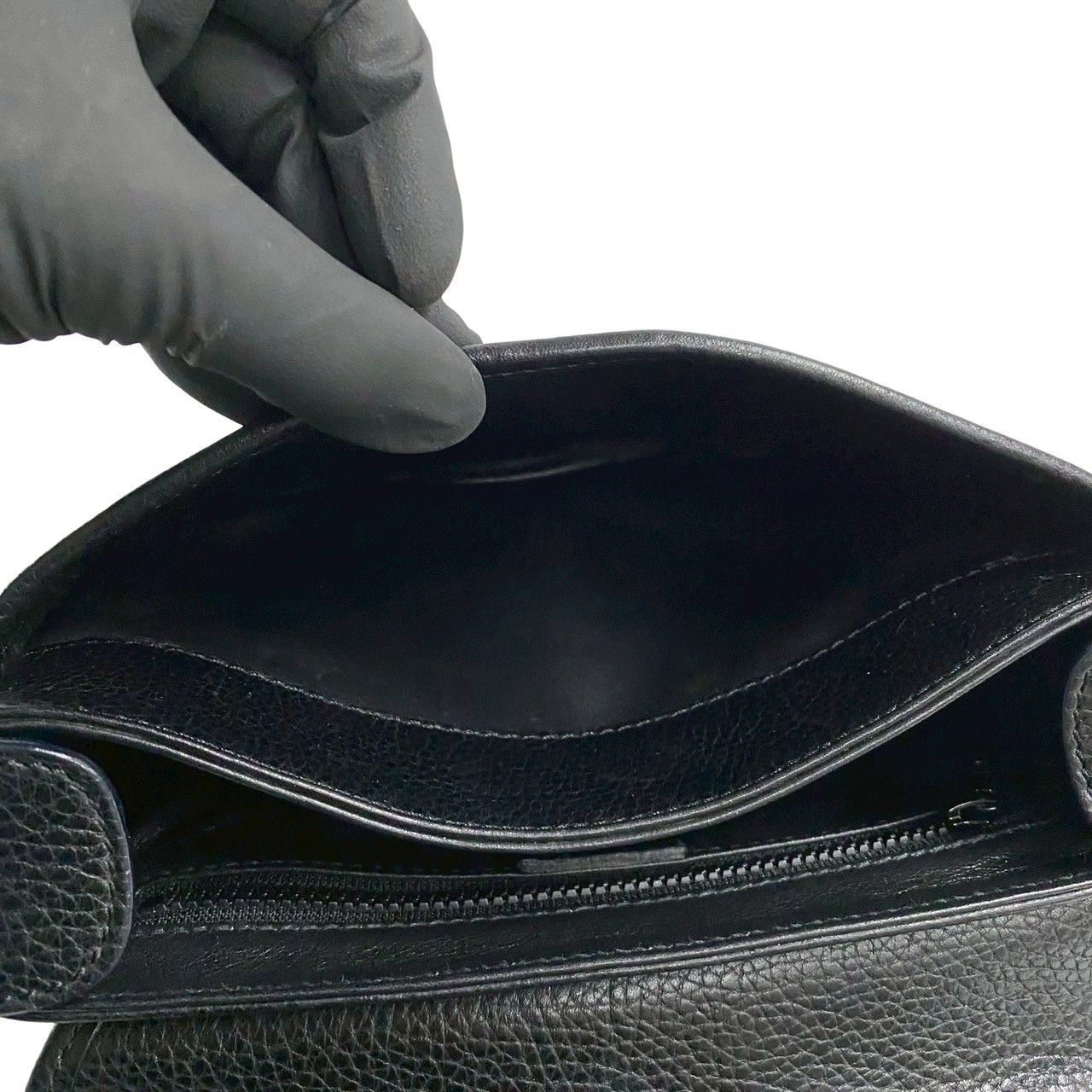 極 美品 希少品 CELINE セリーヌ ヴィンテージ ロゴ リング 金具  