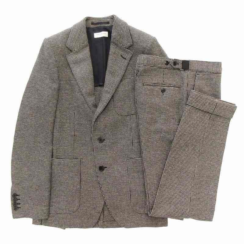 極美品 ドリスヴァンノッテン DRIES VAN NOTEN ウール チェック 