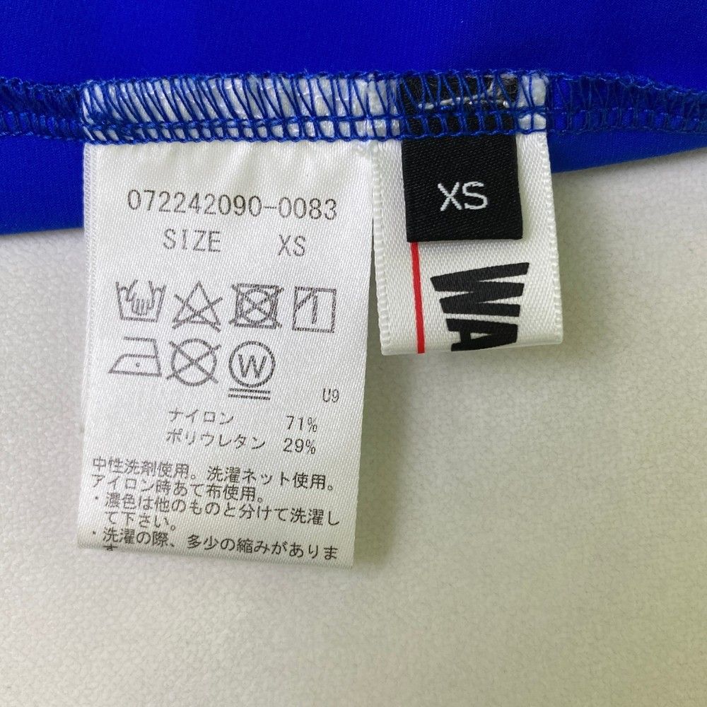 サイズ：XS WAAC ワック 072242090 ノースリーブTシャツ  ブルー系 [240101416715] ゴルフウェア レディース ストスト サイズ：XS WAAC ワック 072242090 ノースリーブTシャツ ブルー