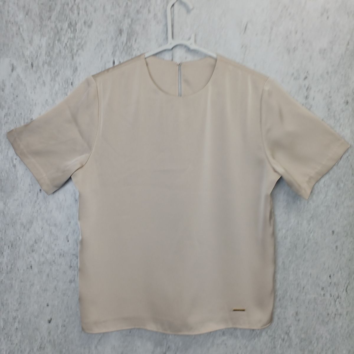 NOLLEY’S ノーリーズ レディース きれいめ ブラウス ホワイト オフホワイト ベージュ サイズ３６ □〇