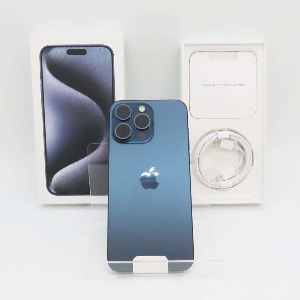 Apple アップル iPhone15 Pro Max ブルーニュイ 256GB A3105 Apple アップル iPhone15 Pro Max ブルーニュイ 256GB A3105