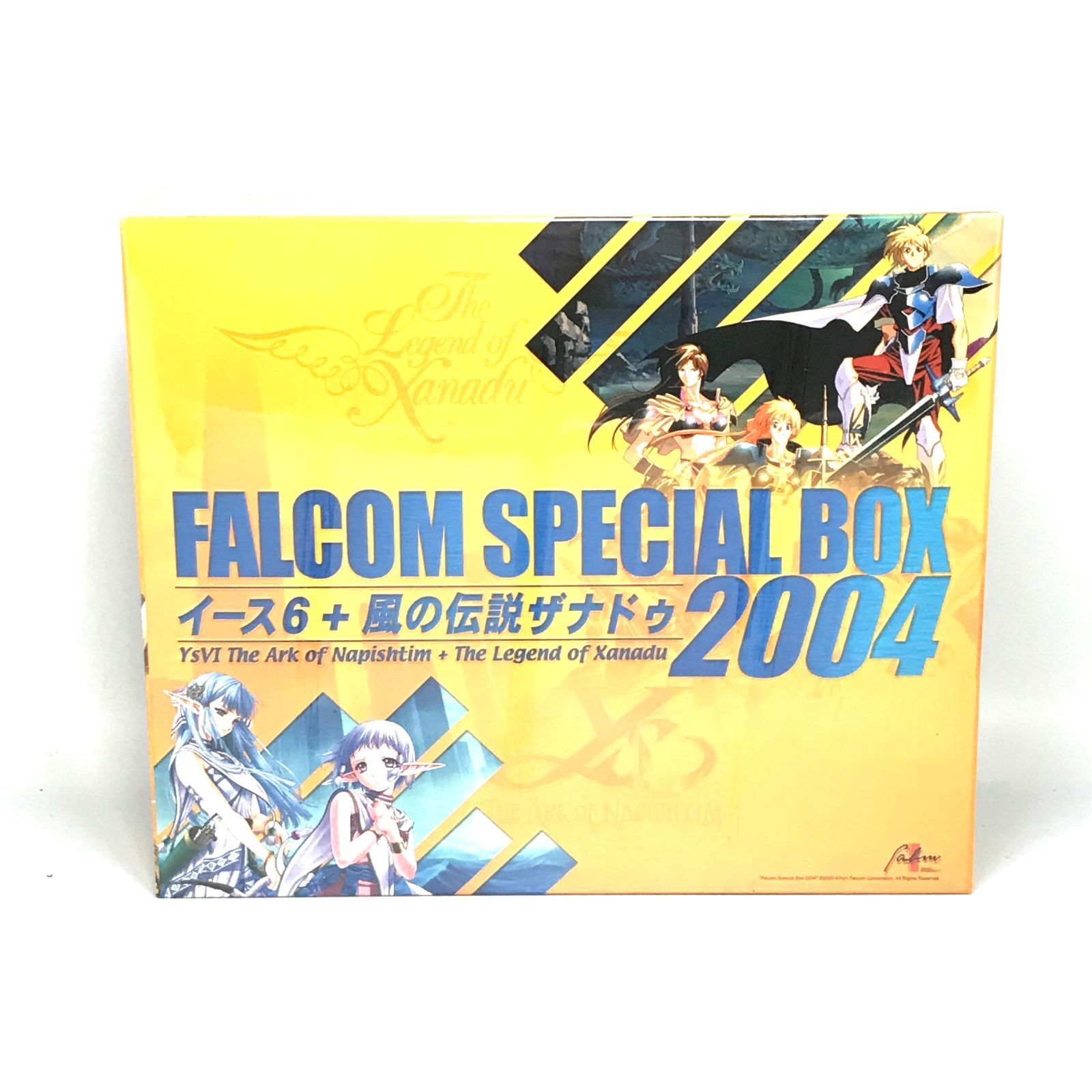 未使用 ファルコムスペシャルBOX2004 イース6+風の伝説ザナドゥ MB 