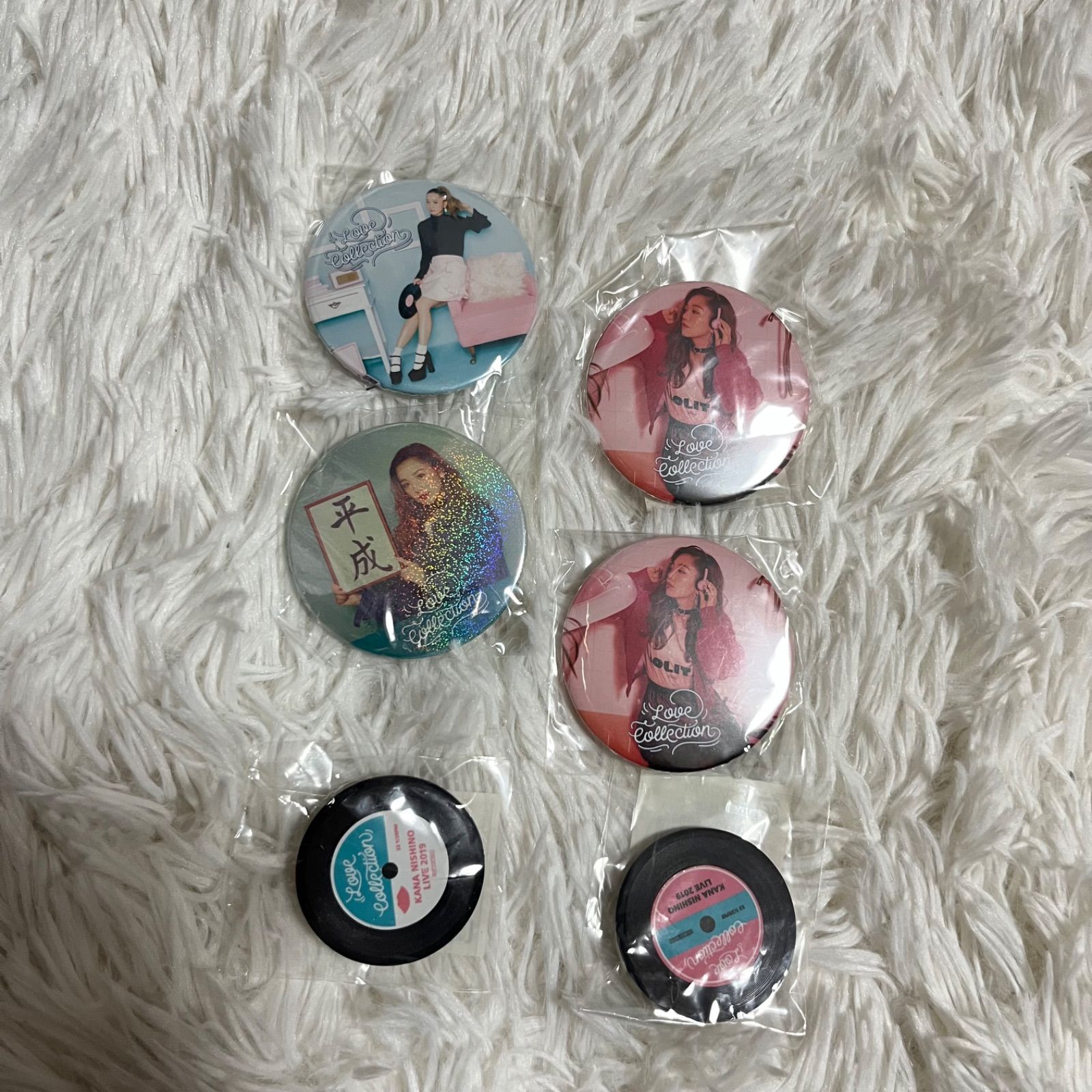 西野カナ Love collection tour 2019 缶バッジ 西野カナ Love collection tour 2019 缶バッジ 西野カナ カナやん 缶