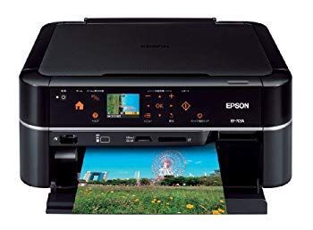 【中古】【非常に良い】EPSON Colorio インクジェット複合機 EP-703A カンタンLEDナビ搭載 6色染料インク wgteh8f